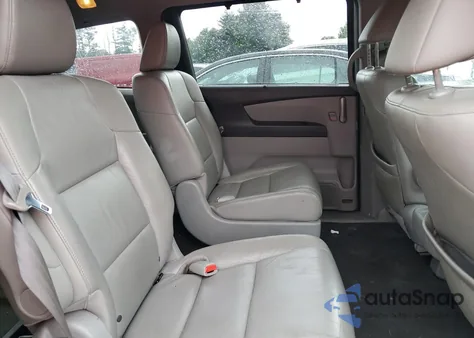 2012 Honda Odyssey Exl из США, поврежденный, VIN 5FNRL5H61CB078717